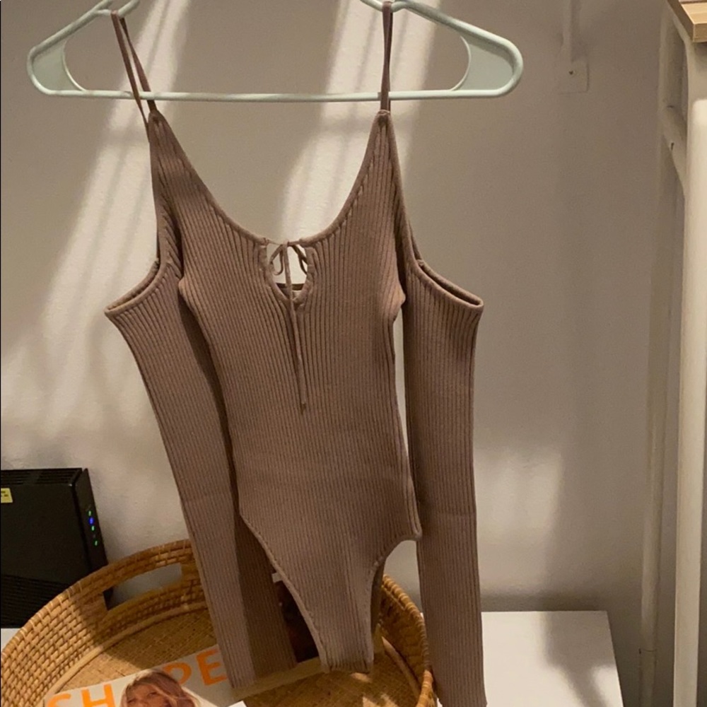 Off the shoulder bodysuit